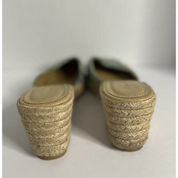 Vintage Rampage Espadrille Sandals 10 Wedge Boho Fairy Bohemian - Picture 3 of 5